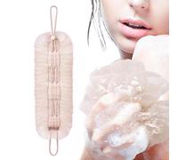 2 in 1 Shower Sponge | Wipe with Bath Ball for Skin Renewal and Deep Cleansing