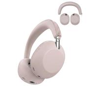 2-in-1 Silicone Case Cover Compatible with Sony 1000X THE COLLEXION WH-1000XX, Ear Cups Covers and Headband Cover Set, Washable Sweat-Resistant Protective Accessories for Daily Use, Dusty Rose Gray