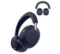 2-in-1 Silicone Case Cover Compatible with Sony 1000X THE COLLEXION WH-1000XX Headphones, Ear Cups Covers and Headband Cover Set, Washable Sweat-Resistant Protective Accessories for Daily Use, Blue