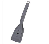 2 In 1 Silicone Spatula Tongs 2PCS Non Stick For Kitchen Cooking Grip And Flip Egg Heat Pancake Fish Steak Omelettes Corn on The Cob Ceramic (Grey, 29.5x7cm)