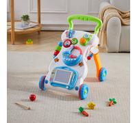 2 in 1 Sit to Stand Baby Walker with Music and Light