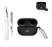 【2 in 1】 SKPY Silicone Case Compatible with JBL Endurance Race, Shockproof Protective Cover with Carabiner Cleaning Tools Accessories for Boys Girls Womens Mens