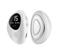 2-in-1 Sleep & Excited Mode Handheld Sleep Aid Device with 15 Adjustable Intensity Levels, EMS Pulse Stimulation CES Therapy for Anxiety & Stress Relief, 30-Min Auto Shutoff, 12H Battery, Type-C Charg