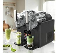 2-in-1 Slush Machine & Soft Serve Ice Cream Maker, 140oz Large with LED Display, 7 Presets, One-Button Self-Cleaning for Frappés & Iced Cocktails