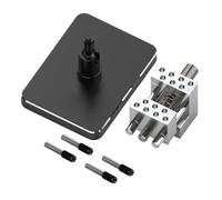 2-in-1 Small Desk Vise with Non-Slip Base and Quick-Release Clamp, Heavy-Duty Precision Portable Press Tool for Jewelry-Making, Woodworking, Garage Repairs, and Workshop Projects