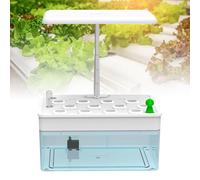 2 in 1 Smart Indoor Hydroponic & Aquarium System, Adjustable Lamp Bracket, Touch Control for Home Gardening