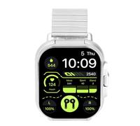 2 in 1 Smart Watch with Earbuds, 2.01 Inch HD Touch Screen Smart Watches for Men, Fitness Tracker Sports Watch, Messages Notification, Find Mobile Phone (Silver Steel)