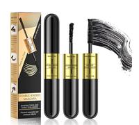 2-In-1 Smudge Proof Black Mascara, With Waterproof & Fibre Mascara Multifarious Effects - For Sensitive Eyes - Lash Princess 5D Sky High Long Lashes