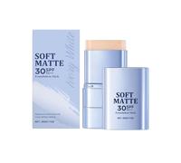 2-in-1 Soft Matte Foundation Stick for Women, Ladies Light Moisturizing Concealer SPF30 PA++ Make-up Stick, Easily Cover Defects For Many Times Keeping (01#Ivory white)