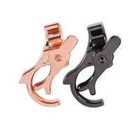 2-in-1 Sophisticated Ring - Chic Rose Gold & Mysterious Black Finishes - Ideal Companion for Diverse Occasions: Daily Use, Gaming, Driving, Office Scenarios