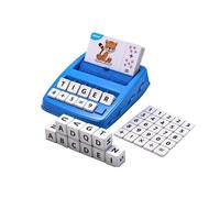 2-in-1 Spelling Letter and Math Number Games for Kids Ages 3 4 5 6, Educational Toys for 3+ Year Olds, Alphabet Learning & Counting STEM Toys, Ideal Gift for Boys Girls (Letter & Math Combo)