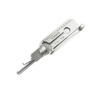 2 in 1 SS003 Padlock Pick and Decoder Tools, Master Stainless Steel Key Decoder, Locksmith Tools Professional