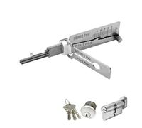 2 in 1 Stainless Steel Master Key Decoder, SS002 Pro Lock Picking Tool, Master K ey Decoder Lo-ck Picking Tool, LiShi L ock Pick, Stainless Steel Ke y Decoder kit, Locksmith Tools Professional Set