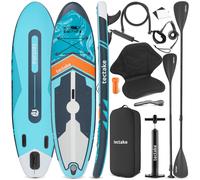 2-in-1 Inflatable SUP and Kayak, with Paddle, Pump and Backpack