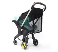 2 in 1 Strollers Sun Shade Net fit DOONA Baby Stroller and Carseat Sunshade Extension UV Protection Sun Cover Awning Umbrella 360° Full Coverage Snooze Shade Breathable Sun Protection Canopy