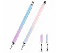 2 in 1 Stylus Pen for AMZ Fire Max 11 Table Fire HD 10/8/7 Touch Screen Pen iPad / Android for Honor Pad / Xiaomi / Redmi PadSE Tab Stylus Pen (Blue/Purple)