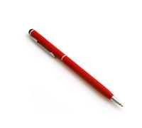 2 in 1 Stylus Touch Pen Ballpoint Red for Apple iPhone 4 4S