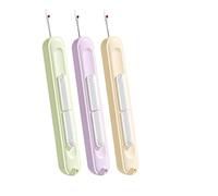 2-in-1 Threader Seam Ripper Set Retractable Dual- Needle Portable Hand Sewing Tool for Stitching Crafting Thread Removal Easy to Use All Skill Levels