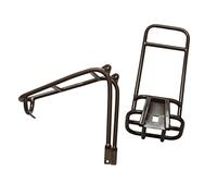 2 in 1 Titanium Rear and Front Rack Set for BROMPTON folding bike BLACK EDITION