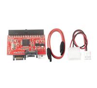 2 In 1 To IDE Adapter 40 Pin ATA HDD CD DVD Adaptor with Serial Port 4 Power Connector Supports 100 133 Specification Data Transfer Rate Up 5G Per Second No Driver Required Maximum Hard-Drive Capacity