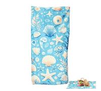 2-in-1 Towel Bag - Foldable Convertible Quick Dry Backpack | Sand Free Bath Towel, Portable Carry Design, Lightweight Travel Gear for Outdoor Swimming Pool Gym Yoga Park
