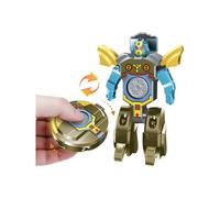 2 in 1 Transforming Robot Fidget Spinner Toy | Sensory Stress Relief Deformable Toys with Rich Poses for Kids & Adults | Cool Travel Rotate Fidget Toys for Boys & Girls Age 3+（gold）