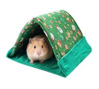 2 in 1 Triangle Shaped Ferret Bed | Hedgehog Habitat for Small Pets Including and Bearded Dragon for Enclosure, Home, Living Room and Corner