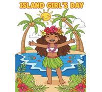2-in-1 Tropical Adventures: Island Girl & Ocean Explorer - A Double-Sided Coloring Journey for Kids Ages 3-8 | Double the Fun, Double the Creativity!