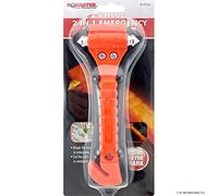 2 in 1 Universal Emergency Hammer - Safety Window Breaker Hand Tool & Seat Belt Cutter | Double Sided Head, Car, Bus, Lorry Escape Mallet | Life Saving, Essential