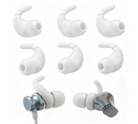 2-in-1 Universal Sports Anti-Slip Ear Hooks & Replacement Earbuds Tips