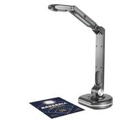 2-in-1 USB Document Camera Book Scanner, Webcam W/Auto HD Max. A3 Scanning LED Light For Live Demo Teaching Conference for Commercial Studio