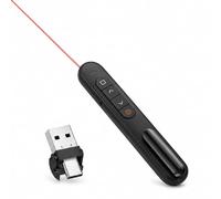 2-in-1 USB Type C Wireless Presentation Clicker for PowerPoint Remote