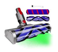2 in 1 Vacuum Head Replacement for Dyson V7 V8 V10 V11 V15-WitLion 2 Replacement Rollers| LED Light| Quick-Release Electric Head for SV10 SV11 SV12 SV14 SV15 SV22 for Carpet, Hardwood, Tile