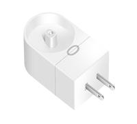 2 in 1 Wall Charger for Oral-B/Braun Electric Toothbrush, Wall Toothbrush Charger for Oral-B iO3 iO4 iO5 iO6 PRO 3/ DB Series, UK Plug Type 3757 Base (white)