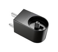 2 in 1 Wall Charger for Oral-B/Braun Electric Toothbrush, Wall Toothbrush Charger for Oral-B iO3 iO4 iO5 iO6 PRO 3/ DB Series, UK Plug Type 3757 Base (black)
