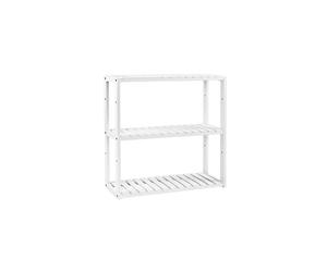 2-in-1 Wall or Free-Standing Shelf for Small Spaces