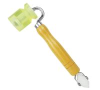 2 in 1 Wallpaper Roller, Seam Roller Handheld Roller Decorating Tools, Beech Rubber Wallpaper Roller for Home Wallpaper Pressing The Internal Corners Type A