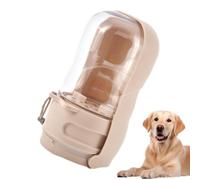2-in-1 Water Bottle for Dogs and Cats Integrated Activated Carbon Filter | Drinking accessories for drinking and eating for cats, puppies as well as for walks with the cat