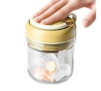 2 in 1 Water Bottle with Ice Tray - With Straw - Squeeze To Release Ice Tray - Camping Hiking Gym Office Home Road Trip Picnic Beach Pool Fitness Sports Vacation