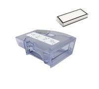 2-in-1 Water Tank and Dust Box, Compatible with Roborock, Q7 Max Q7 Max+ T8 T8 Plus Robot Vacuum Cleaner Replacement Parts(Water Tank with Filter)