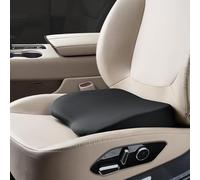 2 In 1 Wedge Car Cushions for Driving - Adult Booster Seat for Car to Raise Height - 3.5 Inches Memory Foam Driver Seat Cushion Lumbar Support for Car Truck Seat,Black