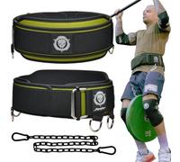 2-in-1 Weightlifting Belt & Dip Belt with Chain for Added Weight Training,Weightlifting, Squats, Deadlifts,Powerlifting for Men & Women(XX-Large)