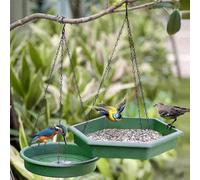 2 In 1 Wild Garden Bird Hanging Feeder And Bath