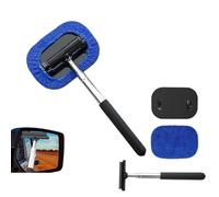 2 in 1 Windscreen Wiper Cleaner Tool for Car,Retractable Car Window Squeegee,Windscreen Wiper Tools,Car Mirror Squeegee Cleaning Tool for All Vehicless