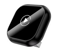 2-in-1 Wireless Carplay Adapter for Cadillac CTS 2016 2017 2018 2019, Converts Wired CarPlay to Wireless Plug & Play Fast Auto-Connect Carplay Voice Control,A Black