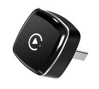 2 in 1 Wireless CarPlay Android Auto Adapter Carplay AI Box Convert Wired To Wireless Mini Carplay&Auto Box Dongle Auto Connect Plug & Play for and Android Factory Wired Cars