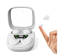 2-in-1 Wireless Small Invisible Earbuds Set Bluetooth Hidden Sleep Earphones for Side Sleeping Flat Headphones In Ear Mini Ear Buds for Small Ear Canals for iPhone Android Men Women Side Sleepers Work