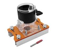 2 in 1 Wood Router Base Compact, Aluminum Alloy, 0-5cm Board Thickness, Inside Diameter 65mm Trimming Machine, Chamfering, Grooving, Curve Cutting for Wood, Plastic Boards