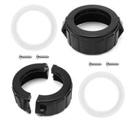 2 in Spa Hot Tub Heater Split Nut Unions Parts Replacement for Balboa Heater Split Nut (Actual Size 3 Inch), Suitable for 2 Inch Heater Assemblies - 2 Pack