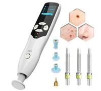 2 In1 Plasma Pen (Ozone Face Lifting + Spot Remover), Portable Mole Removal Pen, Wrinkle Spot Mole Freckle Removal, W/7 Replacement Head, LCD Display, For Skin Care, Rejuvenation